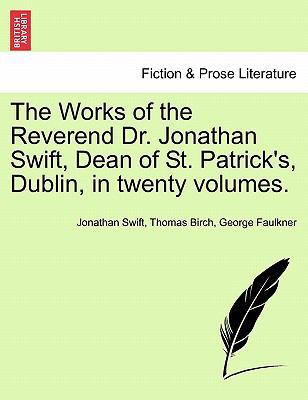 The Works of the Reverend Dr. Jonathan Swift, D... 1241244367 Book Cover