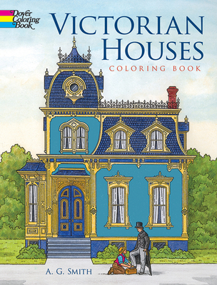 Victorian Houses Coloring Book B00A2N4P3I Book Cover