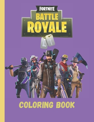 Paperback Fortnite Battle Royale Coloring Book: The best Fortnite characters Book