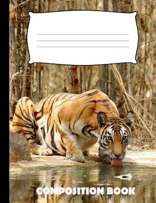 Composition Book: Tiger Composition Notebook Wi... 1073847160 Book Cover