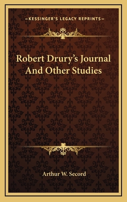 Robert Drury's Journal and Other Studies 1163448478 Book Cover