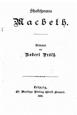 Shakespeares Macbeth [German] 1523929332 Book Cover