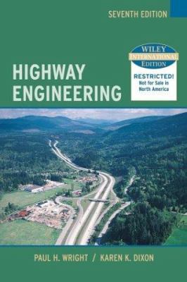 Wie Highway Engineering 0471452580 Book Cover