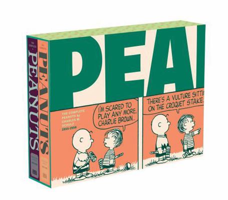 The Complete Peanuts 1955-1958: Vols. 3 & 4 Gif... 1606998714 Book Cover