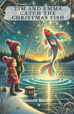 Tim and Emma Catch the Christmas Fish B0DQ9BSFRS Book Cover