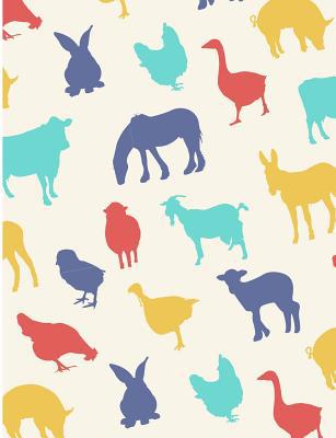 Farm Animal Pattern: Farm-yard Animals College ... 1073046540 Book Cover