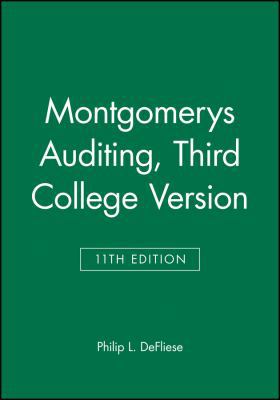 Montgomerys Auditing 0471507067 Book Cover