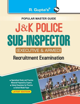 J&K Police: Sub Inspector (Executive & Armed) R... 938629821X Book Cover