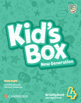 Kid's Box New Generation Level 4 Activity Book ... 1108889972 Book Cover