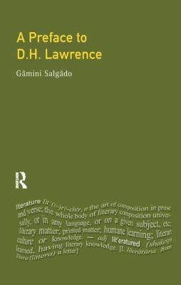 A Preface to Lawrence 1138166545 Book Cover