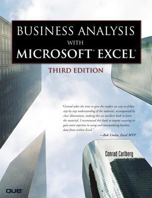 Business Analysis With Microsoft Excel 0789736640 Book Cover