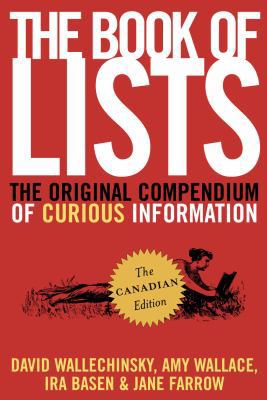 The Book of Lists, the Canadian Edition: The Or... 0676977200 Book Cover