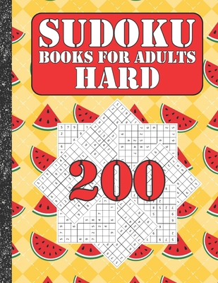 Sudoku books for adults hard: 200 Sudokus from ... B086Y4GYBP Book Cover