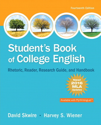 Student's Book of College English, MLA Update E... 0134586484 Book Cover