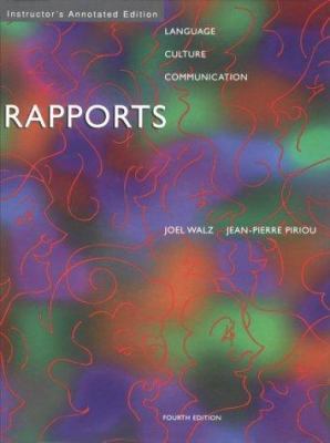 Rapports: Language, Culture, Communication (Eng... 0669416452 Book Cover