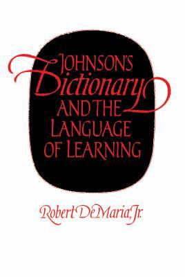 Johnson's Dictionary and the Language of Learning 080784201X Book Cover