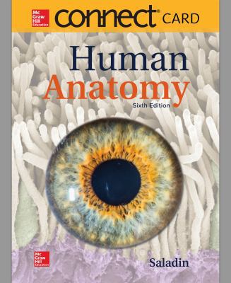 Connect Access Card for Saladin Human Anatomy 1260399729 Book Cover