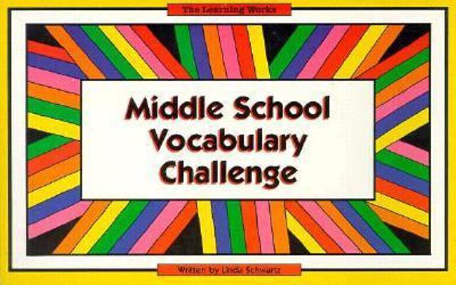 Middle School Vocabulary Challenge 0881603155 Book Cover