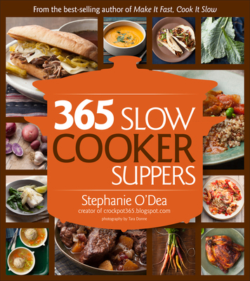 365 Slow Cooker Suppers 0544189361 Book Cover