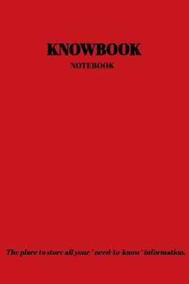 The KNOWBOOK Notebook: The place to store all y... 0368351971 Book Cover