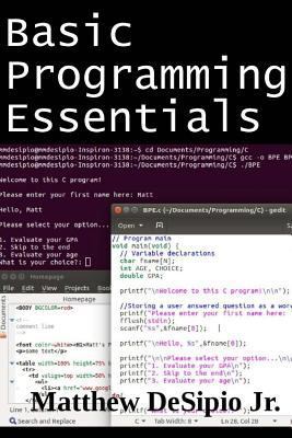 Basic Programming Essentials: Learn basic Batch... 1537593048 Book Cover
