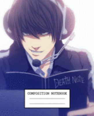 Composition Notebook: Death Note Soft Glossy Cover Wide Ruled Lined Pages Book 7.5 x 9.25 Inches 110 Pages