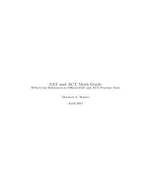 SAT and ACT Math Guide 1546606041 Book Cover