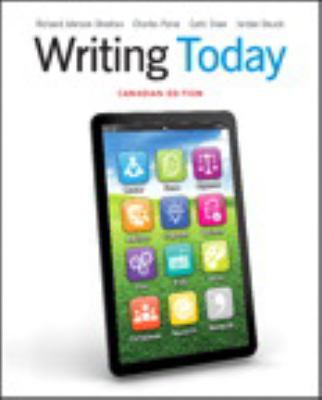 Writing Today, First Canadian Edition 0134457625 Book Cover