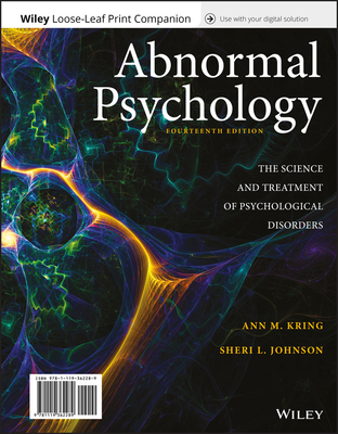 Abnormal Psychology: The Science and Treatment ... 1119396115 Book Cover