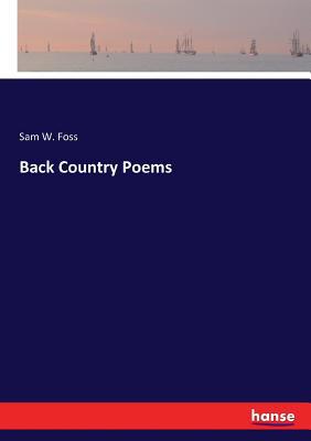 Back Country Poems 333723108X Book Cover