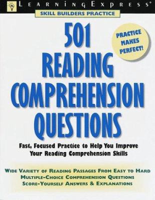 501 Reading Comprehension Questions 1576852016 Book Cover