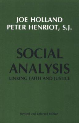 Social Analysis: Linking Faith and Justice 0883444623 Book Cover