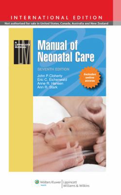 Manual of Neonatal Care. [Spanish] 1451118112 Book Cover