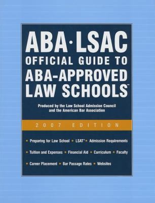 ABA/LSAC Official Guide to ABA-Approved Law Sch... 0976024551 Book Cover