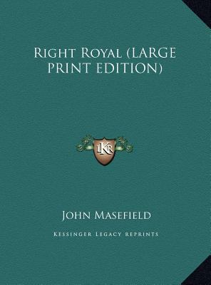 Right Royal [Large Print] 1169882137 Book Cover