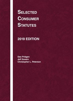 Selected Consumer Statutes, 2019 (Selected Stat... 1642423084 Book Cover