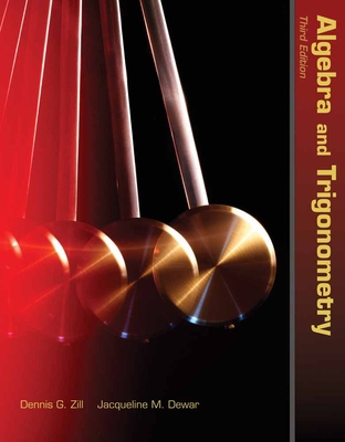 Algebra and Trigonometry: . 0763754617 Book Cover