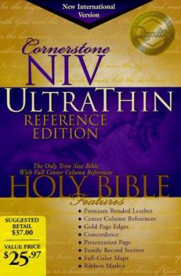 Cornerstone Ultrathin Reference Bible 1558198741 Book Cover