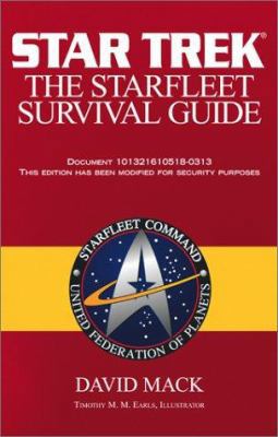 The Star Trek: The Starfleet Survival Guide 0743418425 Book Cover