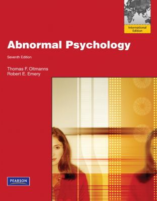 Abnormal Psychology 0205216226 Book Cover