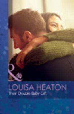 Their Double Baby Gift [Large Print] 0263069397 Book Cover