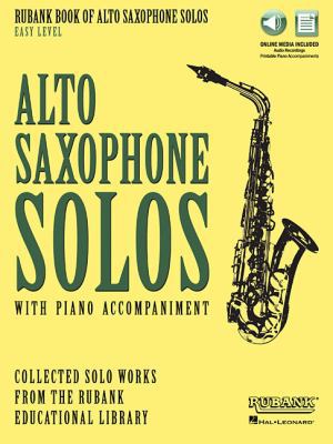 Rubank Book of Alto Saxophone Solos - Easy Leve... 1423445082 Book Cover