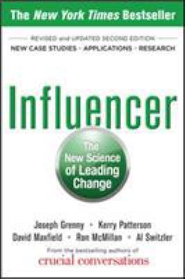 Influencer: The New Science of Leading Change, ... 0071808868 Book Cover