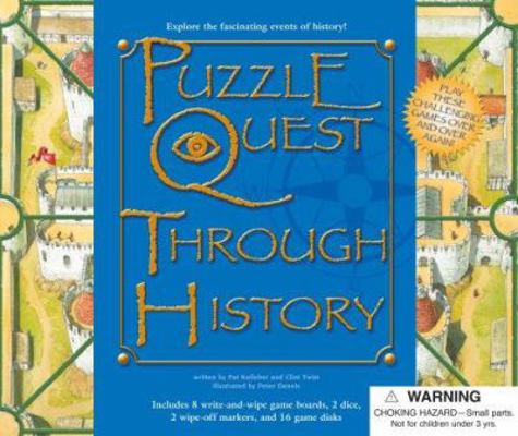 Puzzle Quest Through History [With 2 Dice and 2... 0769648762 Book Cover