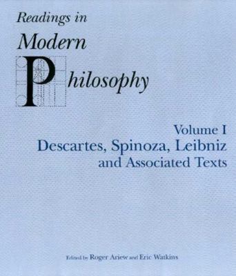 READINGS IN MODERN PHILOSOPHY, VOL. 1: Descarte... 0872205347 Book Cover