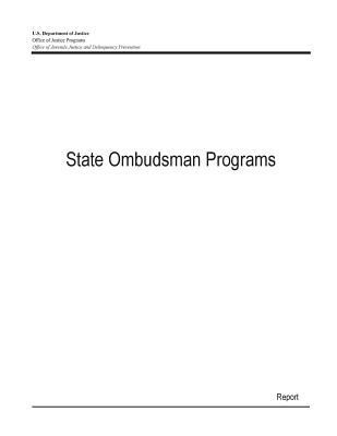 State Ombudsman Programs 1507609361 Book Cover
