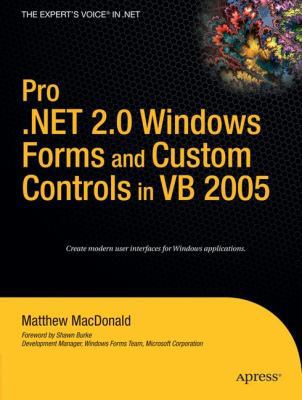 Pro .Net 2.0 Windows Forms and Custom Controls ... 1590596943 Book Cover
