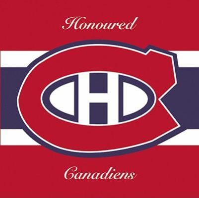 Honoured Canadiens: Hockey Hall of Fame 1551683407 Book Cover