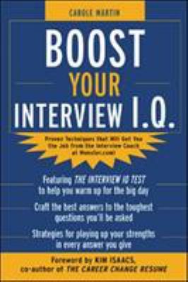 Boost Your Interview IQ 0071425470 Book Cover