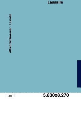 Lassalle [German] 3954723808 Book Cover